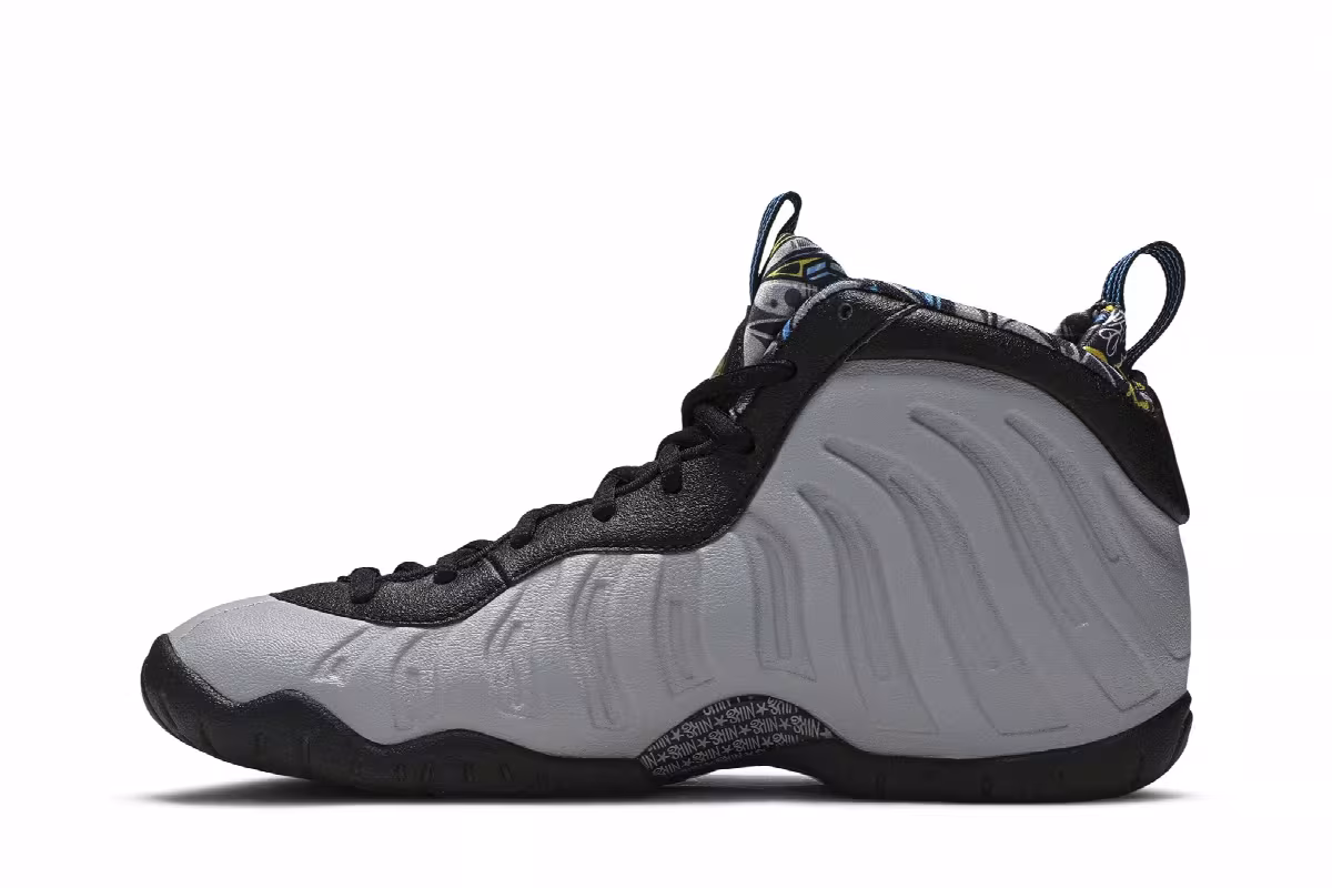 Nike Little Posite One BG Graffiti, view 4