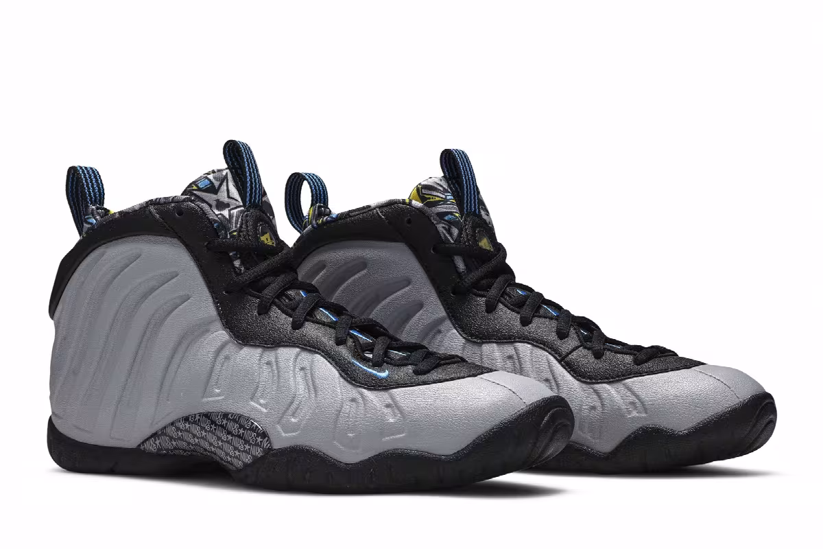 Nike Little Posite One BG Graffiti, view 9