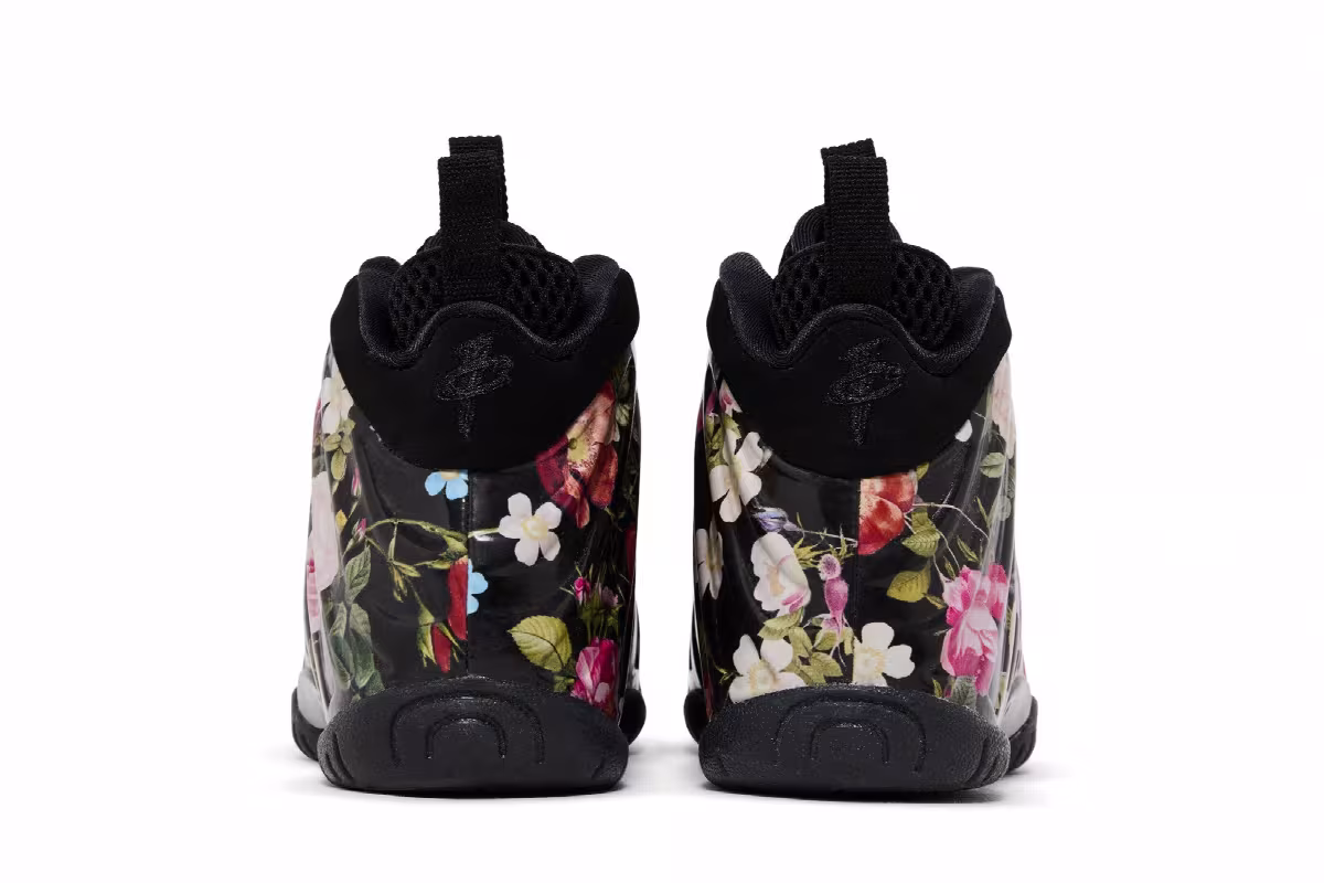 Nike Little Posite PS Floral, view 7