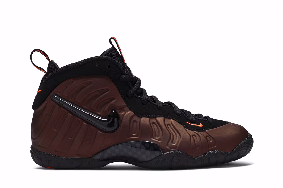 Nike Little Posite Pro GS Hyper Crimson, view 2