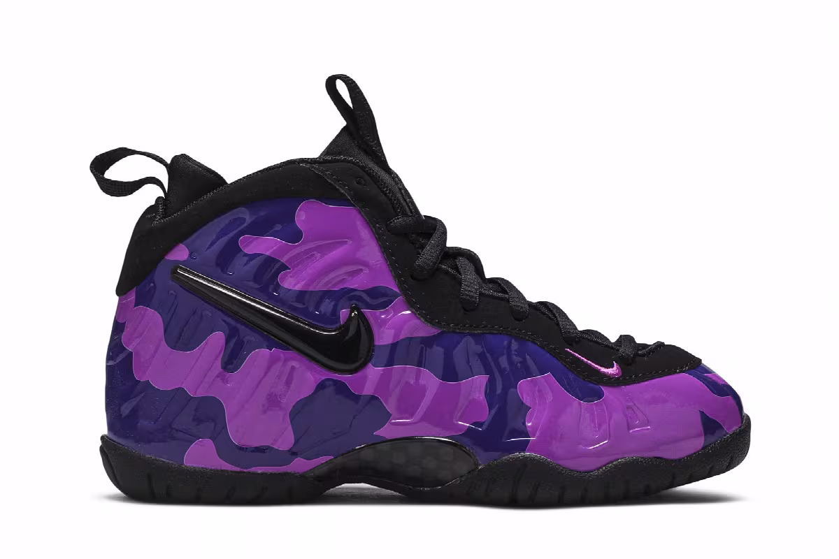 Nike Little Posite Pro PS Hyper Violet, view 2