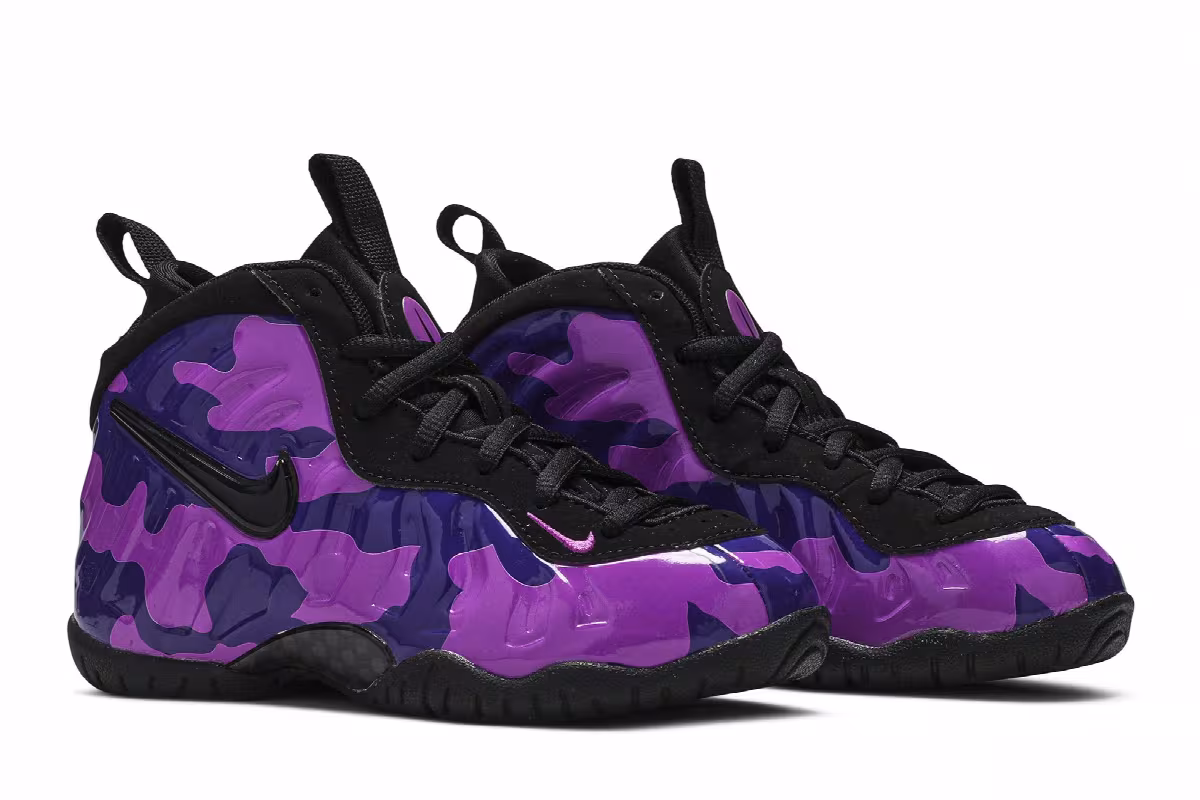 Nike Little Posite Pro PS Hyper Violet, view 9