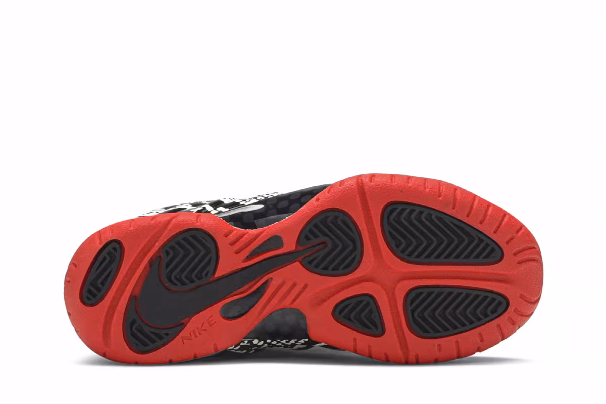 Nike Little Posite One PS Albino Snakeskin, view 5
