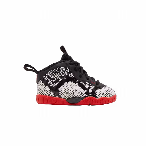 Nike Little Posite One TD 'Albino Snakeskin'