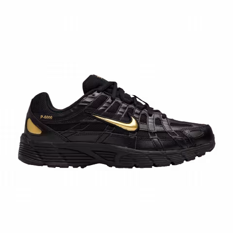Nike Wmns P-6000 Essential 'Black Metallic Gold'