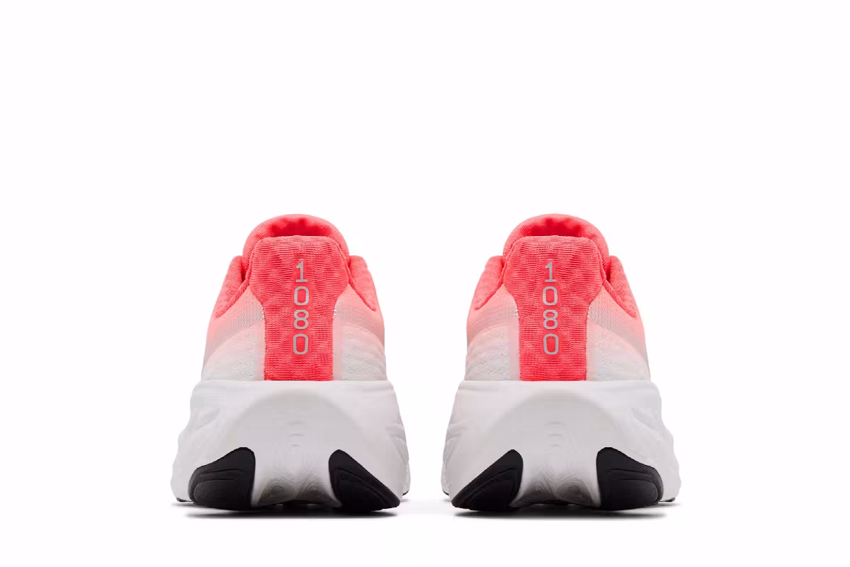 New Balance Women's Fresh Foam X 1080v14 Wide Orange White, view 7