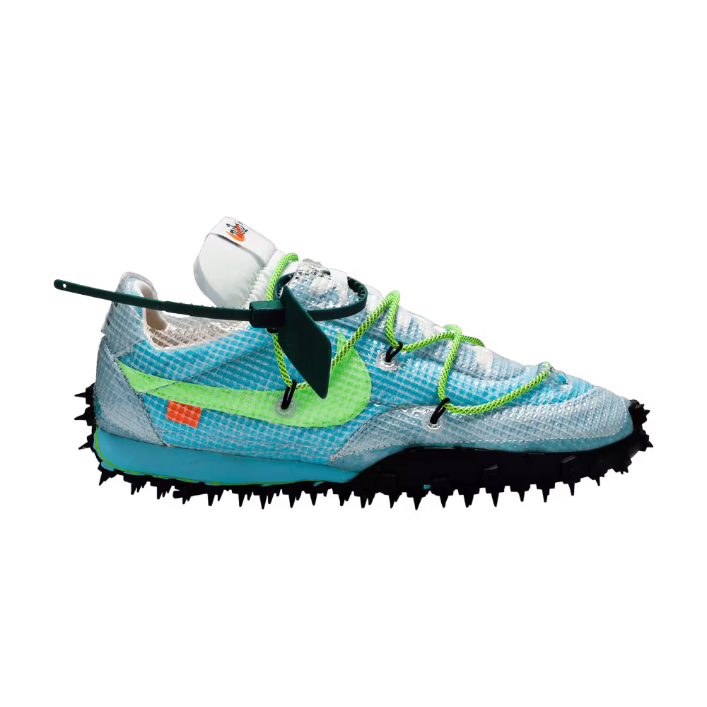 Off-White x Nike Women's Waffle Racer Vivid Sky