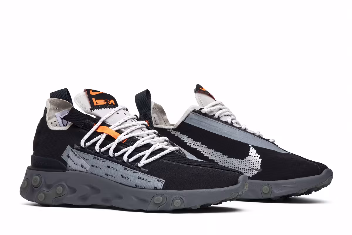 Nike React WR ISPA Gunsmoke, view 9