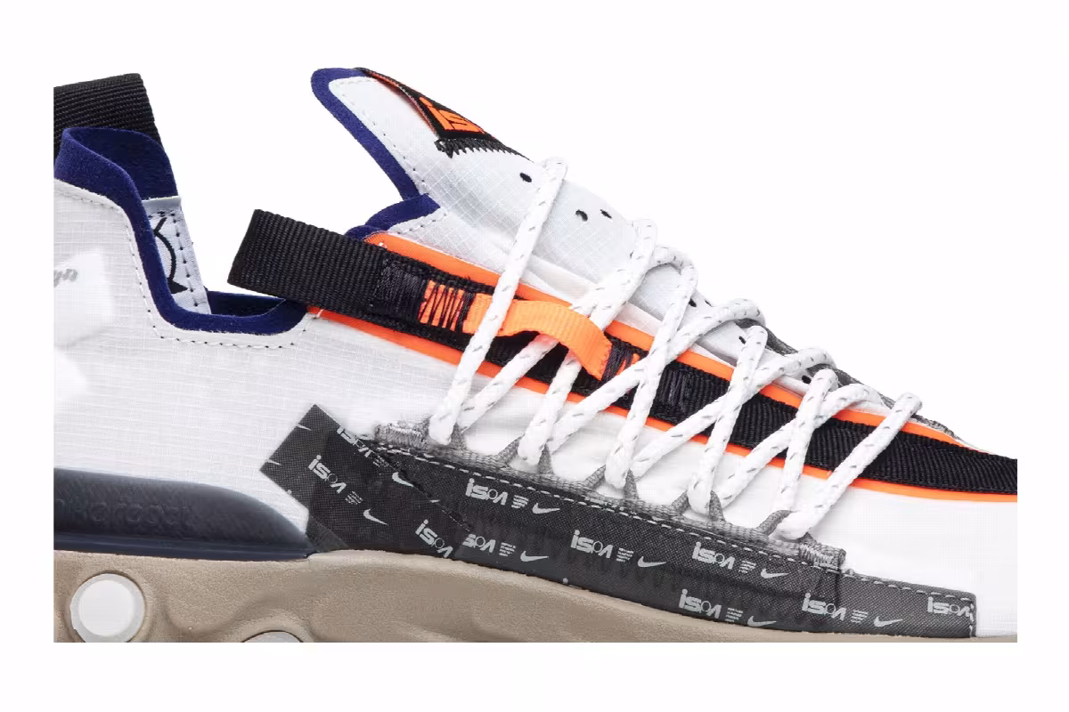 Nike React WR ISPA Summit White, view 3