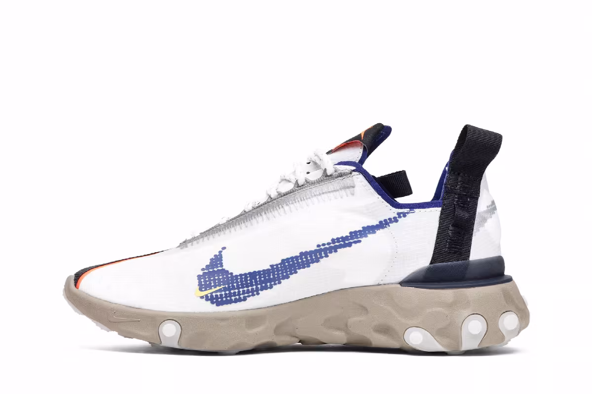 Nike React WR ISPA Summit White, view 4