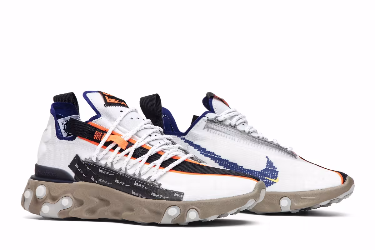 Nike React WR ISPA Summit White, view 9