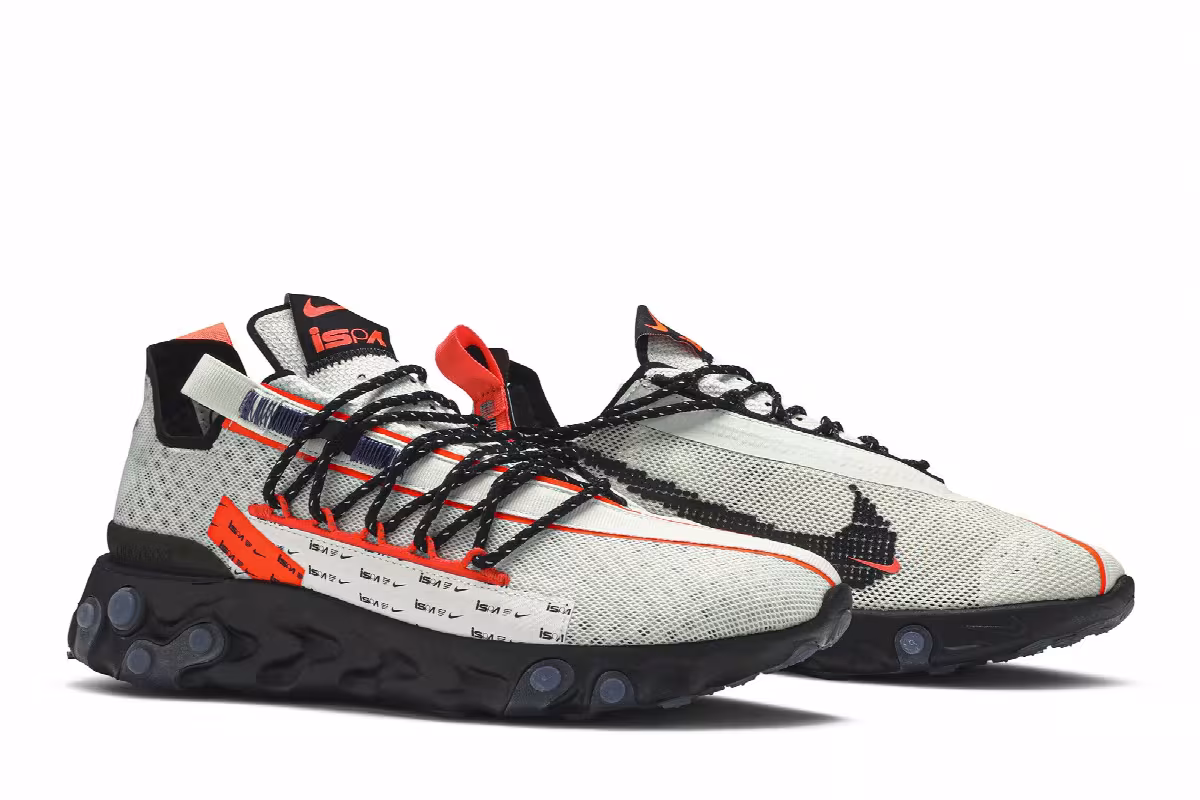 Nike React WR ISPA Ghost Aqua, view 9