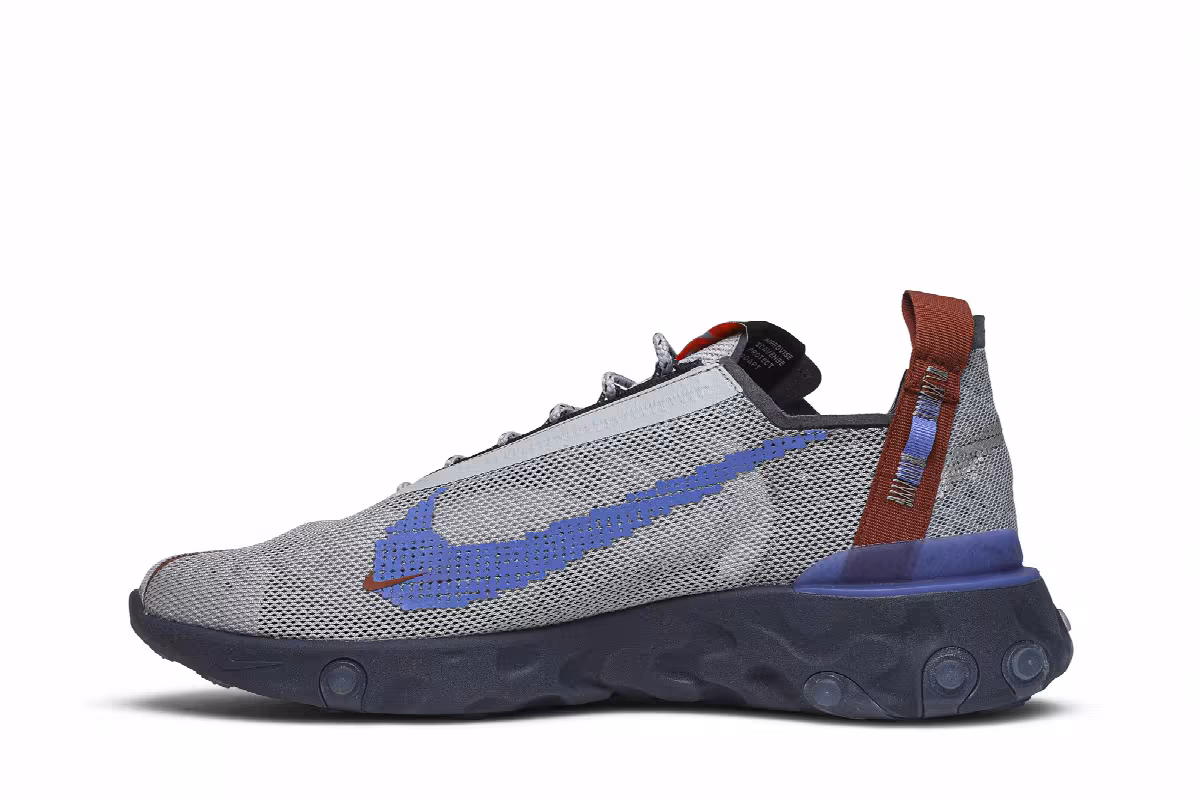 Nike React WR ISPA Wolf Grey, view 4
