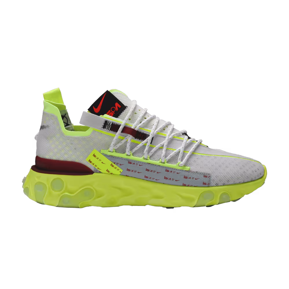 Nike React WR ISPA Platinum Volt