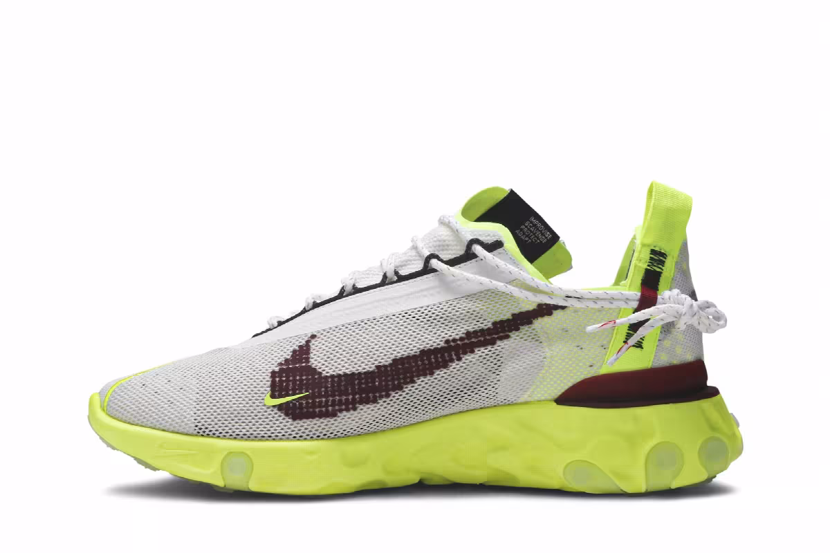 Nike React WR ISPA Platinum Volt, view 4