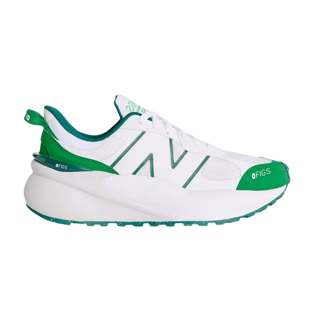 Figs x New Balance Women's 3447 Green White