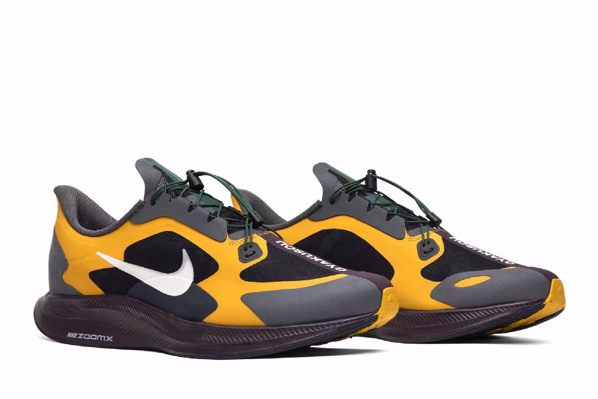 Gyakusou x Nike Zoom Pegasus Turbo Gold Fir, view 9