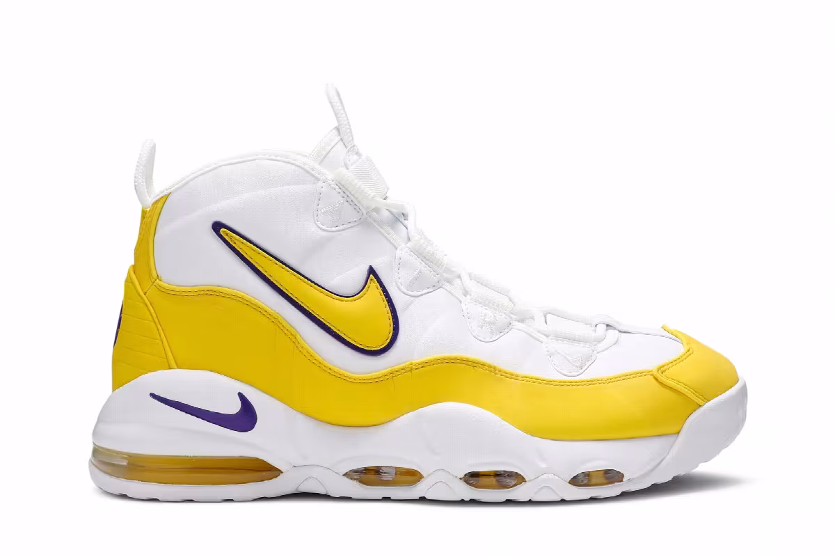 Nike Men's Air Max Uptempo 95 Lakers 2019, view 2