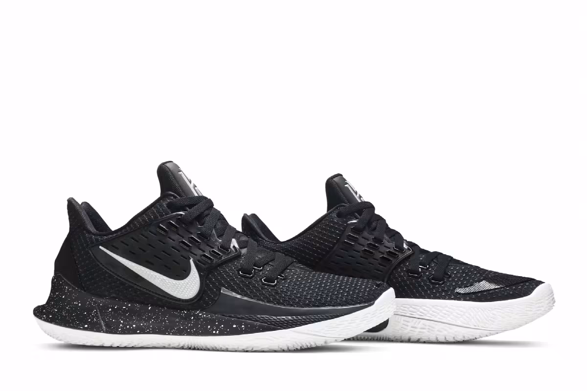 Nike Kyrie Low 2 Black Metallic Silver, view 9