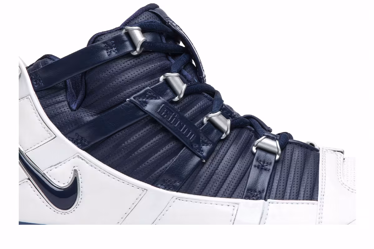 Nike Zoom LeBron 3 Midnight Navy, view 3