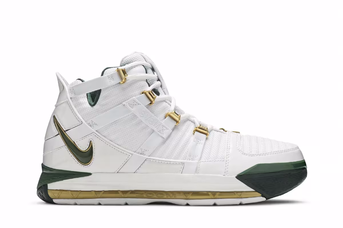 Nike Zoom LeBron 3 QS SVSM Home, view 2