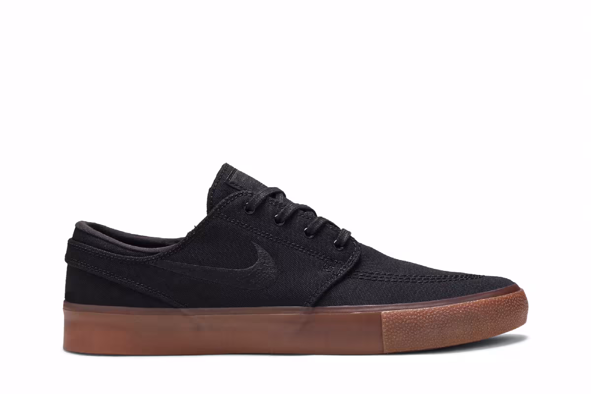 Nike Zoom Stefan Janoski Canvas RM SB Black Gum, view 2