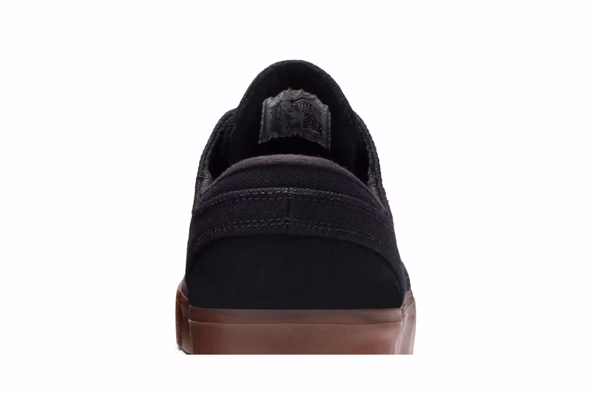Nike Zoom Stefan Janoski Canvas RM SB Black Gum, view 8