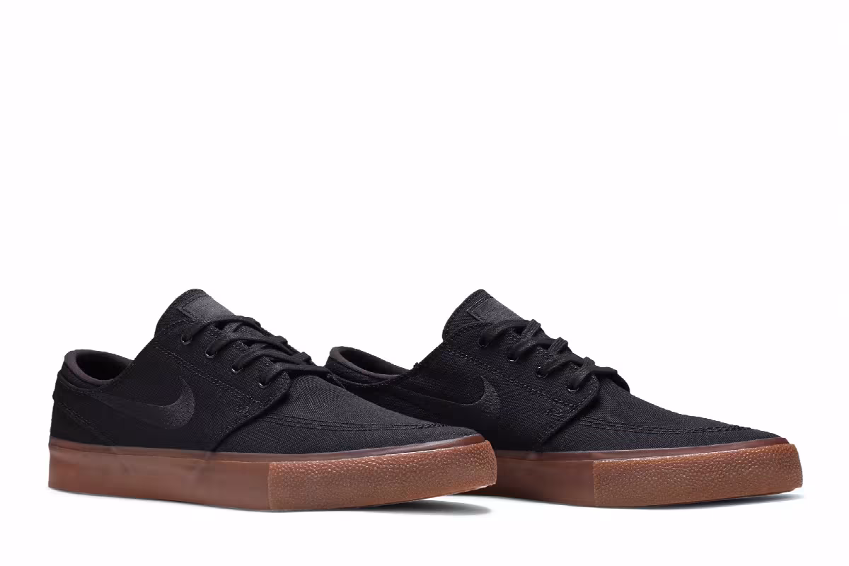 Nike Zoom Stefan Janoski Canvas RM SB Black Gum, view 9