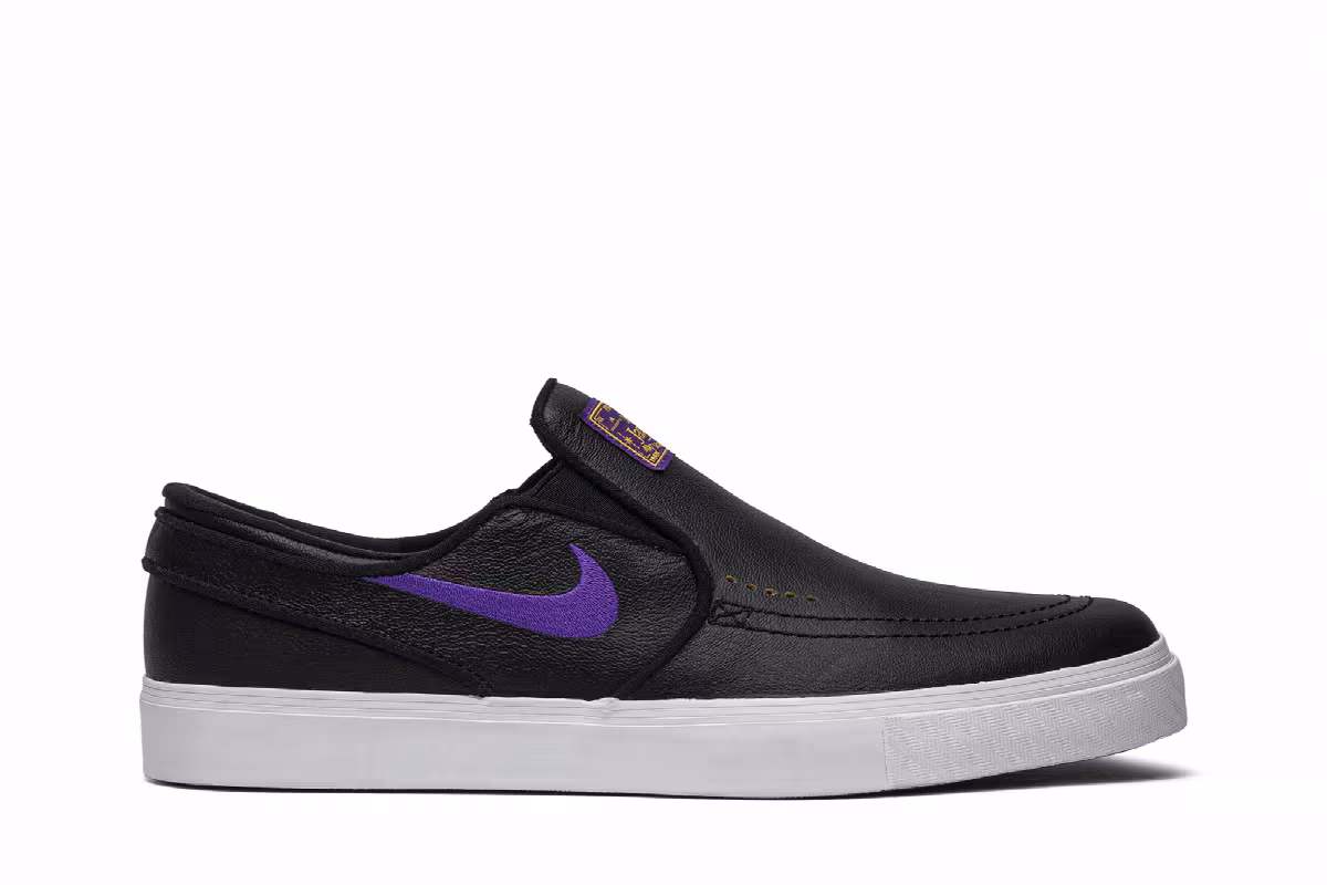 NBA x Nike Stefan Janoski Slip SB Lakers, view 2