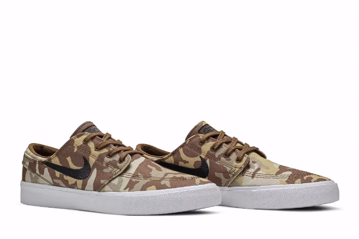 Nike Zoom Janoski Canvas Premium SB Light Camo, view 9