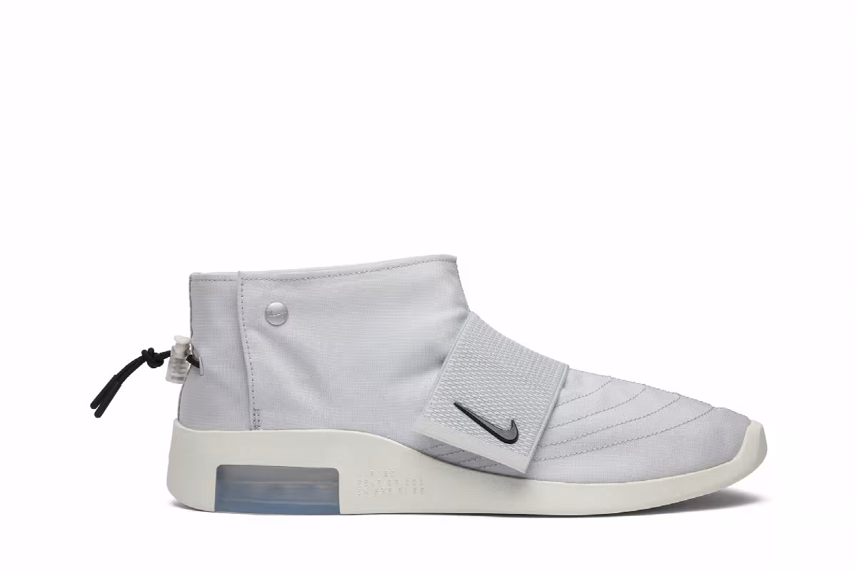 Nike Air Fear Of God Moc Pure Platinum, view 2