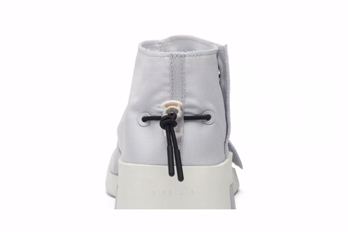 Nike Air Fear Of God Moc Pure Platinum, view 8