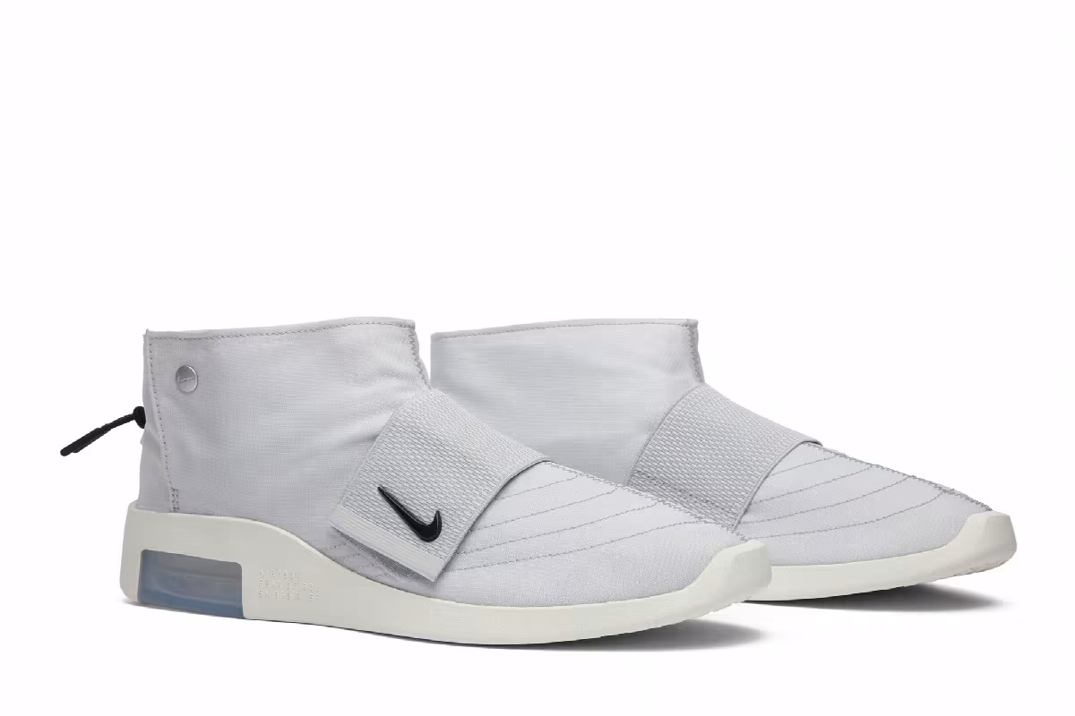 Nike Air Fear Of God Moc Pure Platinum, view 9