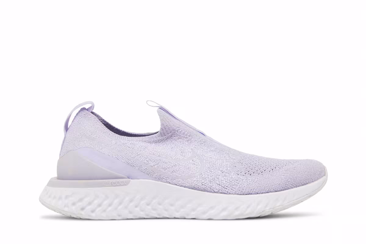 Nike Women's Epic Phantom React FK Lavender Mist, view 2