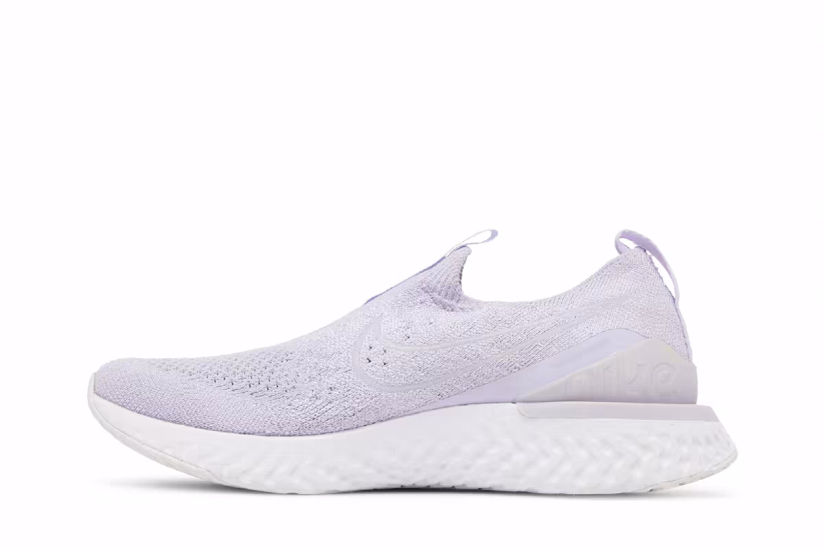 Nike Women's Epic Phantom React FK Lavender Mist, view 4