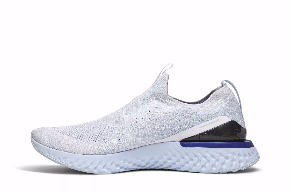 Nike Epic Phantom React Flyknit Hydrogen Blue, view 4