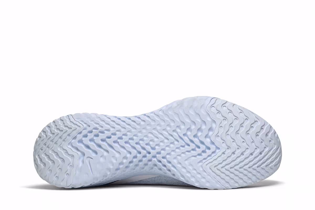 Nike Epic Phantom React Flyknit Hydrogen Blue, view 5