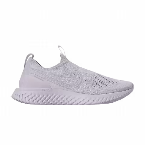 Nike Epic Phantom React Flyknit 'Triple White'