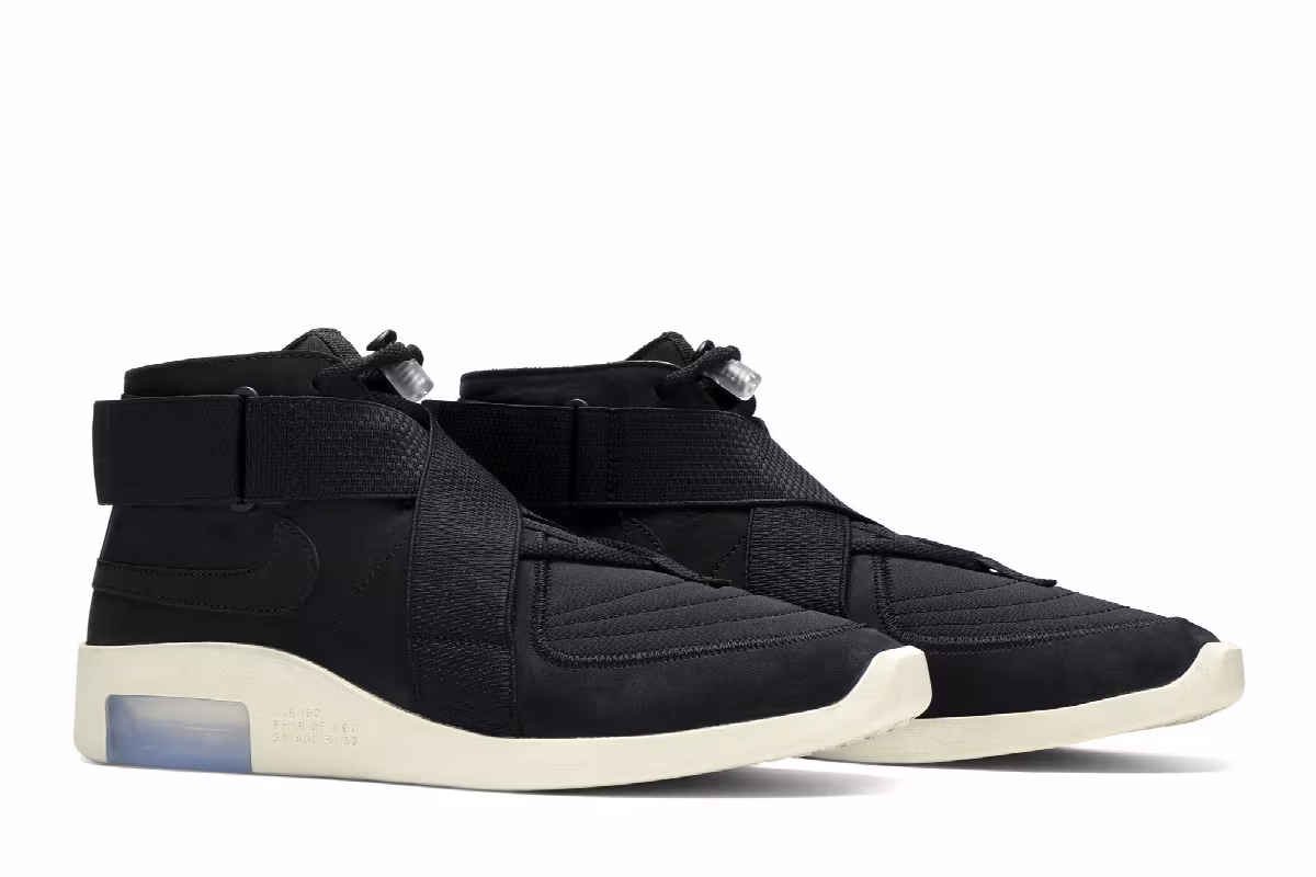 Nike Air Fear Of God Raid Black, view 9