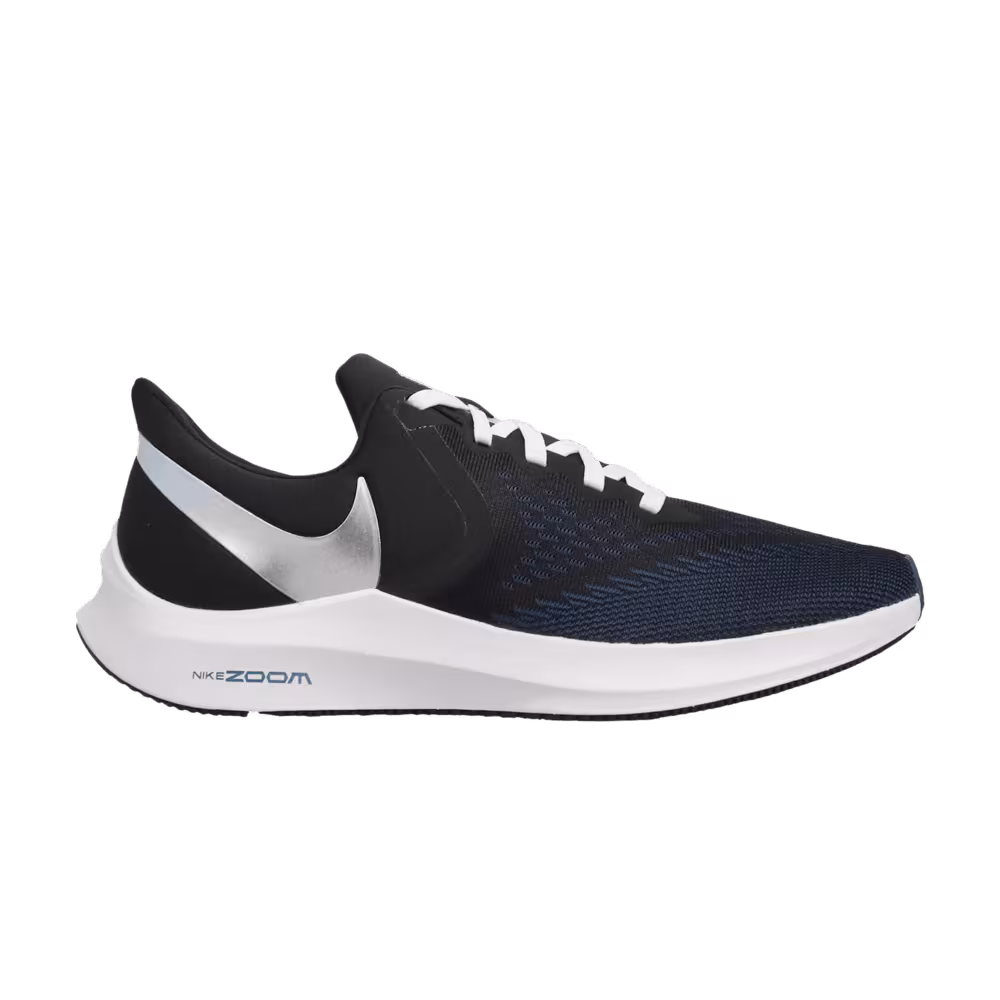 Nike Zoom Winflo 6 Black Metallic Silver
