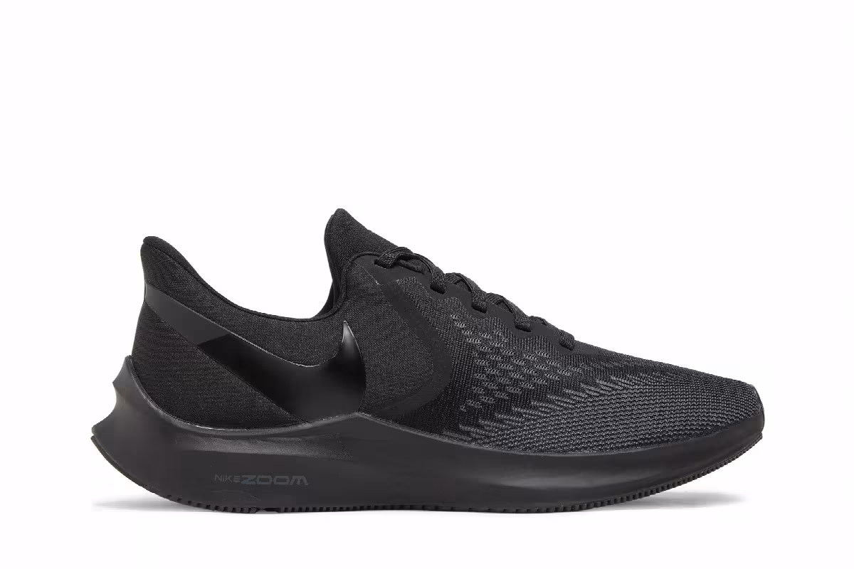 Nike Air Zoom Winflo 6 Triple Black, view 2
