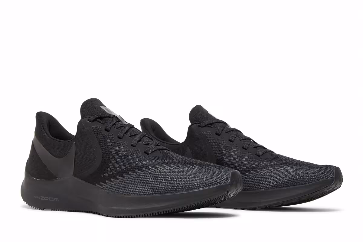 Nike Air Zoom Winflo 6 Triple Black, view 9