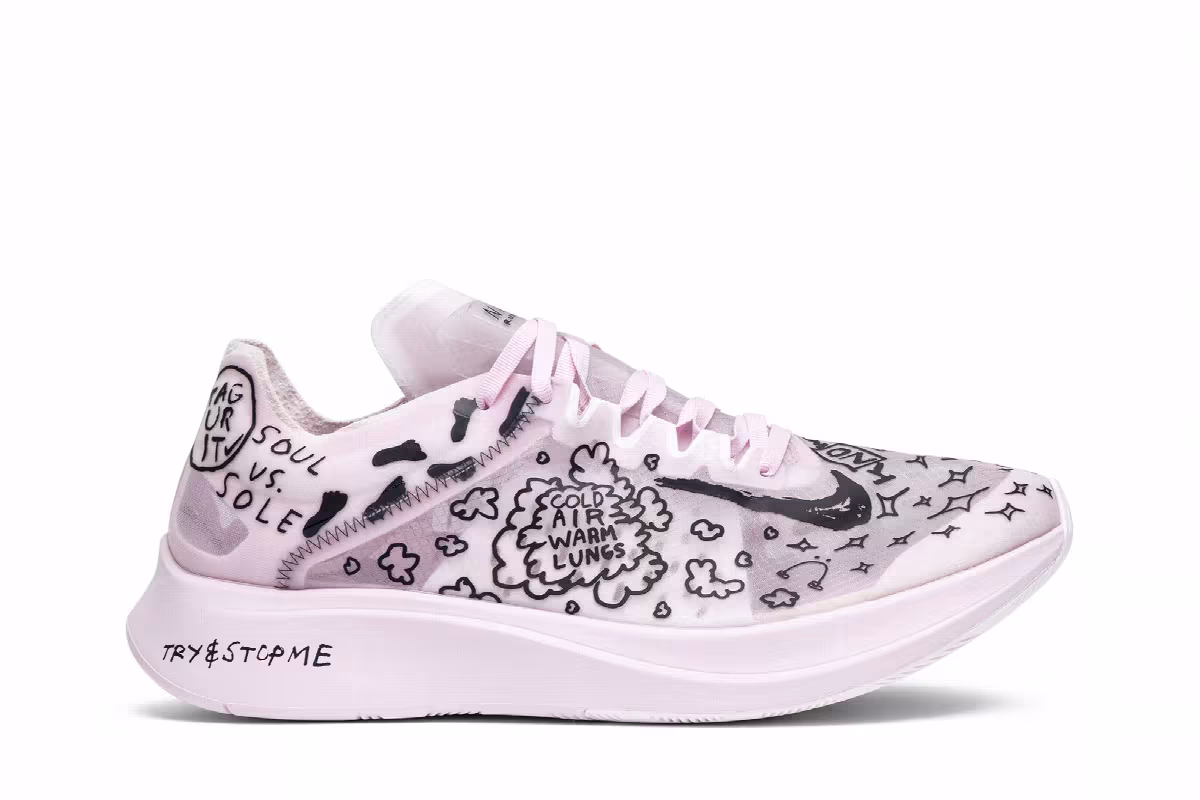Nathan Bell x Nike Zoom Fly SP Doodles, view 2