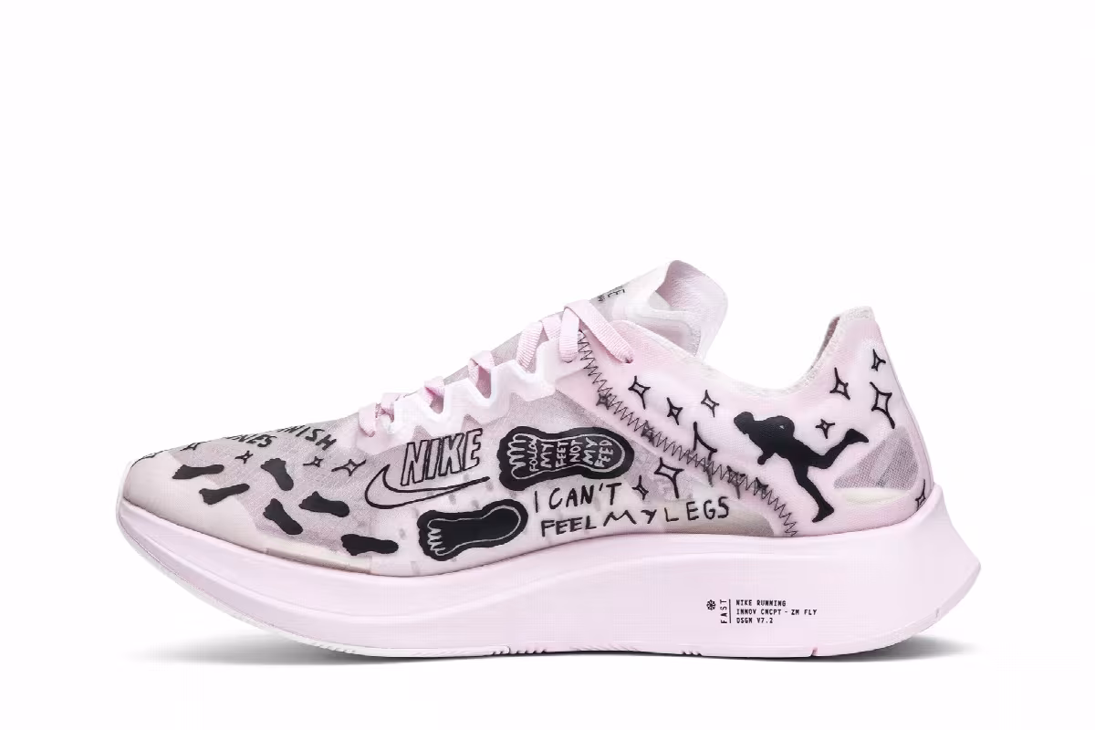 Nathan Bell x Nike Zoom Fly SP Doodles, view 4