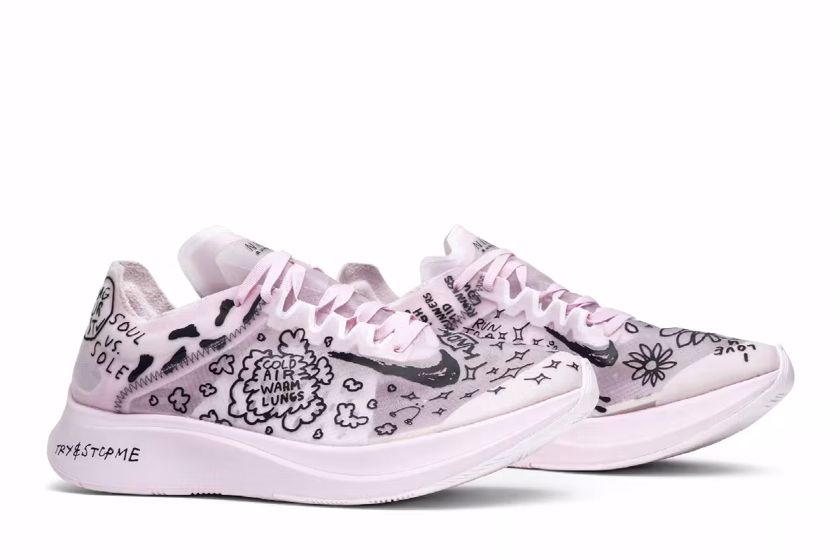 Nathan Bell x Nike Zoom Fly SP Doodles, view 9