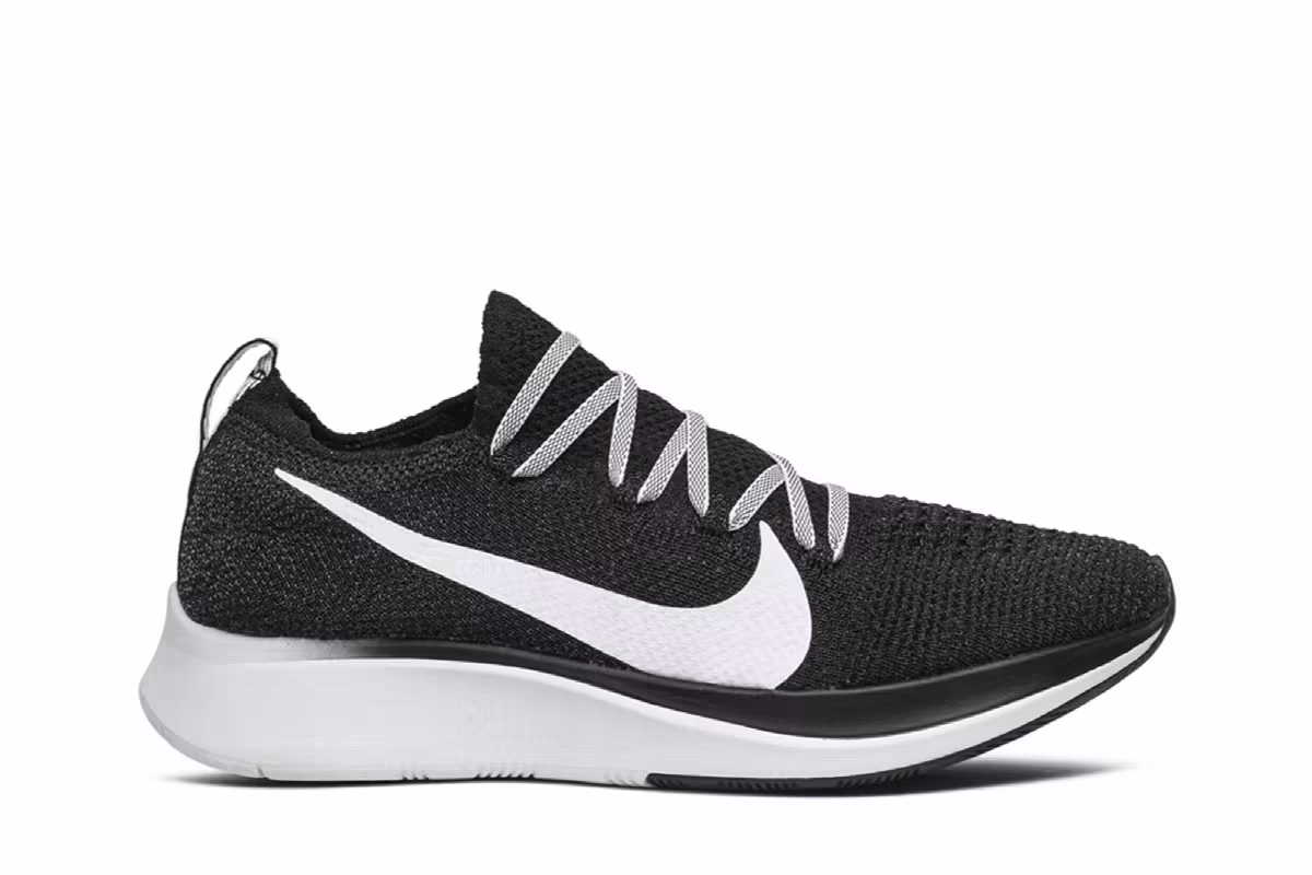 Nike Women's Zoom Fly Flyknit Black Pink Foam, view 2