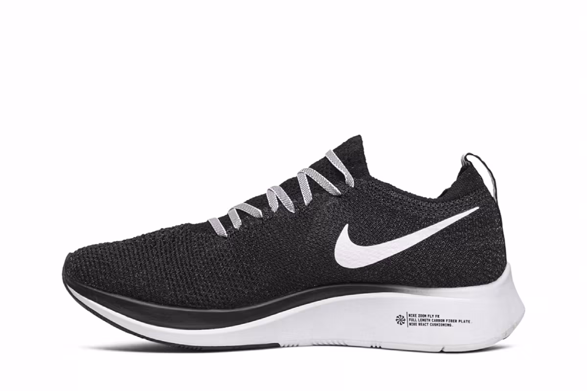 Nike Women's Zoom Fly Flyknit Black Pink Foam, view 4