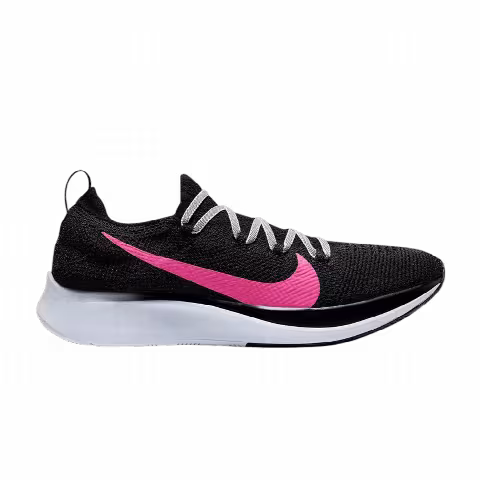 Nike Wmns Zoom Fly Flyknit 'Black Hyper Pink'