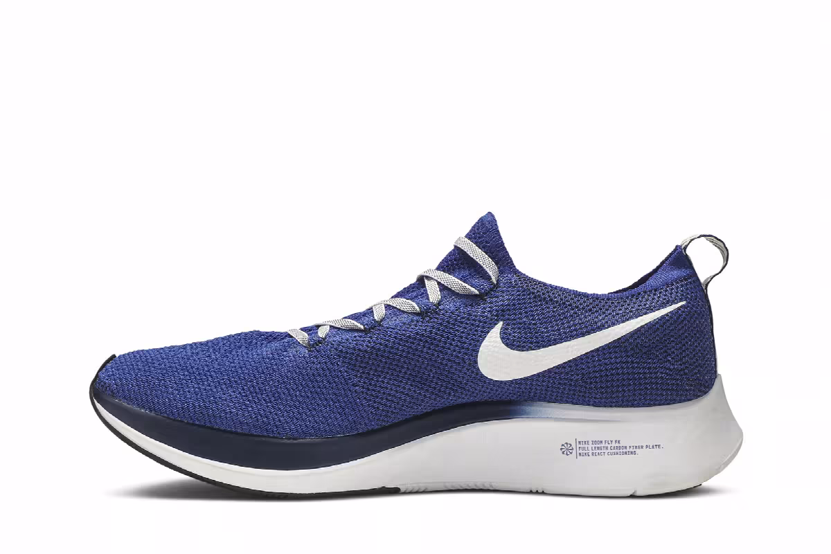 Nike Zoom Fly Flyknit Deep Royal, view 4