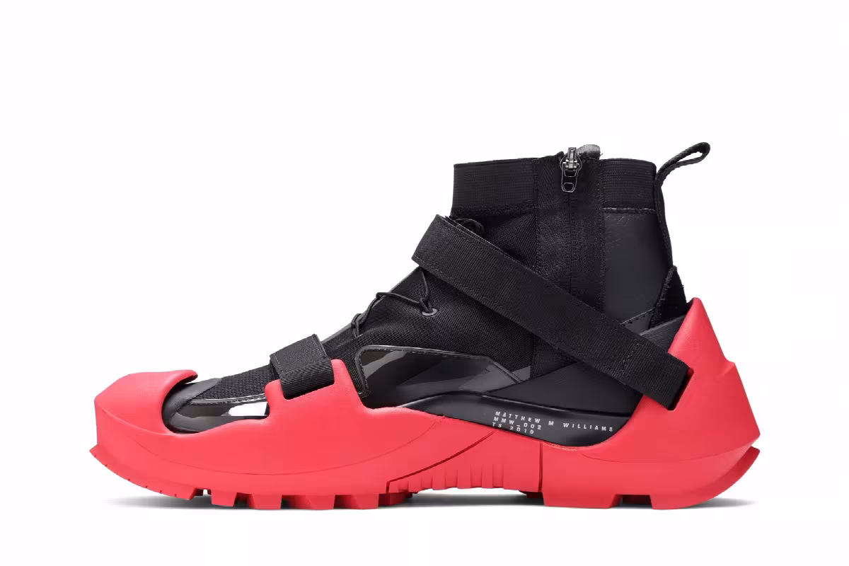 Matthew M. Williams x Nike Free Trainer 3 Bred, view 4